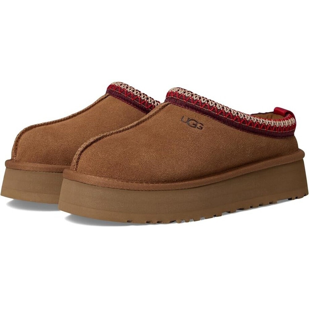 UGG Tazz II 1174471-CHE Slipper Women's Chestnut Suede Round Toe Slip-On GUG129